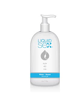 Liquid Sex Water-based Lube 16 Fl Oz 473 Ml Pump Bottle