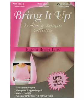 Bring it Up Plus Size Breast Lifts  DD Cup amp Larger Pack of 3