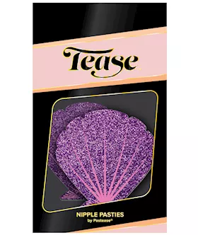 Pastease Premium Mermaid Glitter Seashell  PurplePink OS