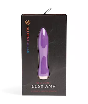 Nu Sensuelle 60SX AMP Silicone Bullet  Purple