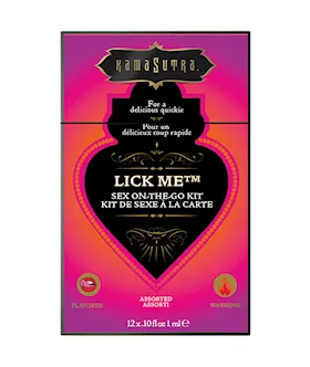 Kama Sutra Lick Me Sex to Go Kit