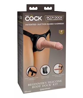 King Cock Elite Beginner039s Silicone Body Dock Kit
