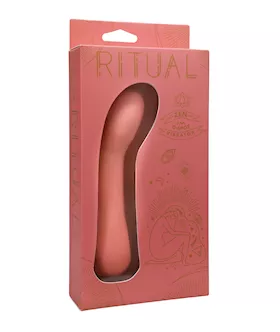 Ritual Zen Rechargeable Silicone G-spot Vibe - Coral