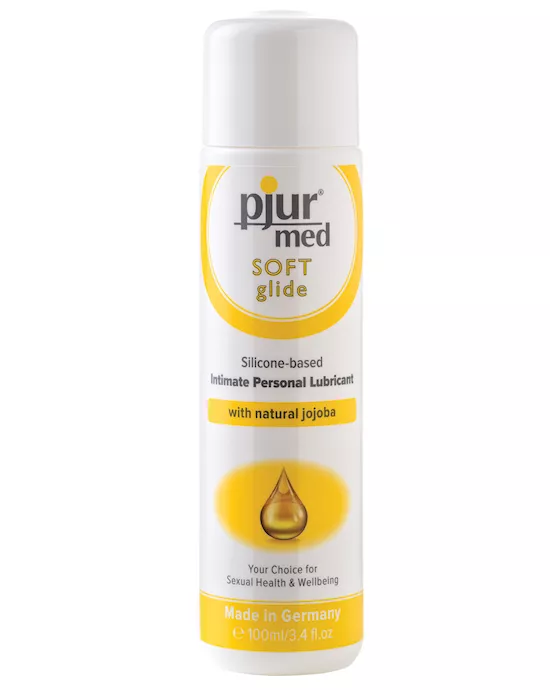 Pjur Med Soft Glide Silicone Based Personal Lubricant - 100ml Bottle