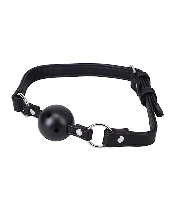 In A Bag Ball Gag - Black