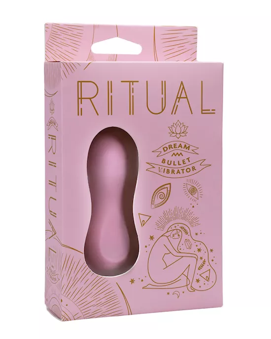 Ritual Dream Rechargeable Silicone Bullet Vibe - Pink