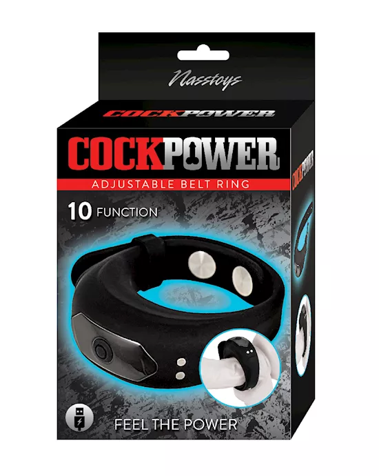 Cockpower Adjustable Belt Ring - Black