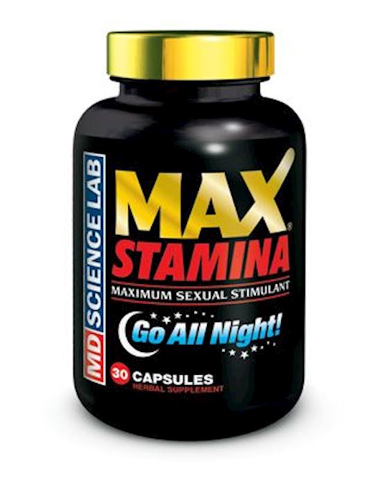 MaxStamina Maximum Sexual Stimulant 30 Capsules