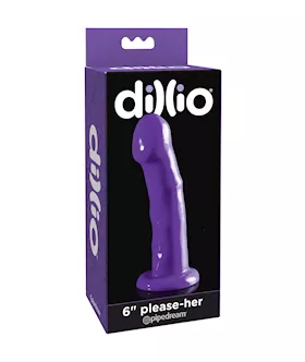 Dillio 6" Please Her - Purple