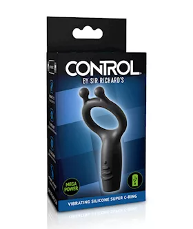 Control by Sir Richard Vibrating Silicone Super CRing