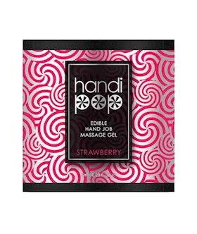 Handipop Hand Job Massage Gel Strawberry