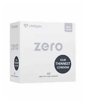 LifeStyles ZERO 40s Condoms