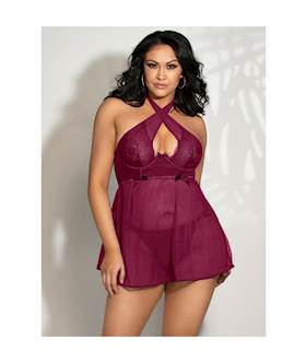 Drama Queen 2-piece Babydoll Set