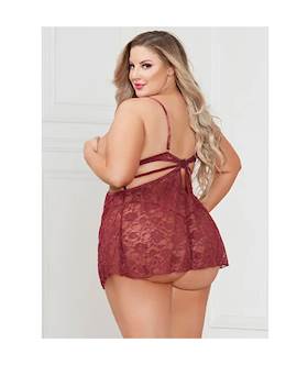 Sinful Secrets 2-piece Babydoll Set