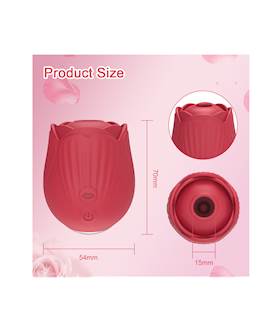 Rose Suction Vibrator