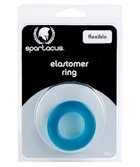 Spartacus Elastomer Cock Ring  Metro Blue