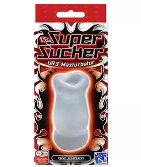 Ultraskyn Super Sucker Masturbator  Clear