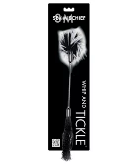 Sex amp Mischief Whip amp Tickle  BlackWhite