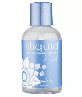 Sliquid Naturals Swirl Lubricant 42 oz Blue Raspberry