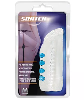 Blush M for Men Snatch Masturbator  Clear