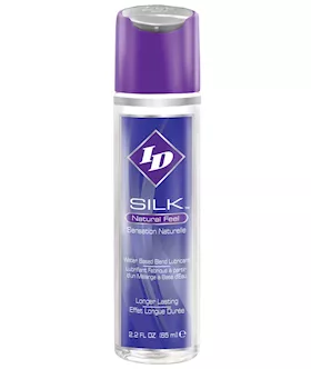 ID Silk Natural Feel Lubricant 22 oz Flip Cap Bottle