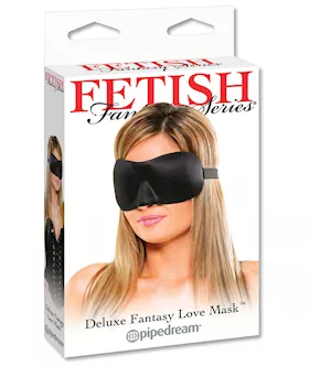 Fetish Fantasy Series Deluxe Fantasy Love Mask  Black