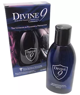 Divine 9 Lubricant  4 oz Bottle