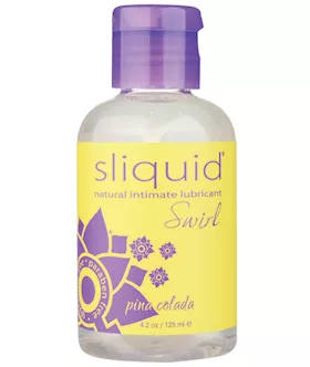 Sliquid Naturals Swirl Lubricant 42 oz Pina Colada