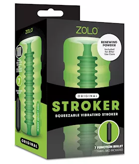 ZOLO Original Squeezable Vibrating Stroker