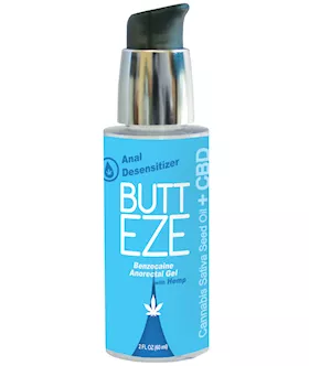 Butt Eze Desensitizing Lubricant wHemp Seed Oil  2 oz