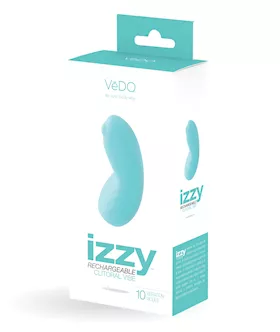 VeDO Izzy Rechargeable Clitoral Vibe Turquoise
