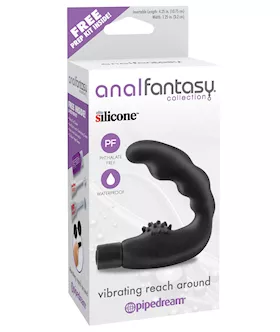 Anal Fantasy Collection Vibrating Reach Around  Black