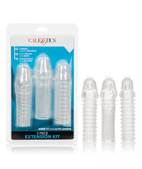 Extension 3 Piece Kit  Clear