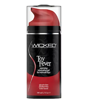 Wicked Sensual Care Toy Fever Water Based Warming Lubricant  33 oz