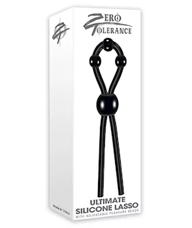 Zero Tolerance Ultimate Lasso Cock Ring Black