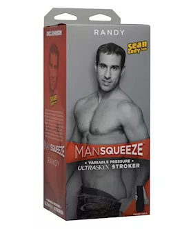 Man Squeeze ULTRASKYN Ass Stroker  Randy