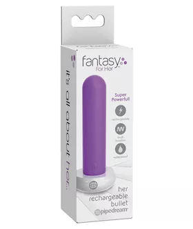 Fantasy for Her Rechargable Bullet Purple