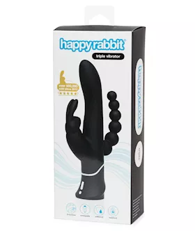 Happy Rabbit Triple Curve  Black