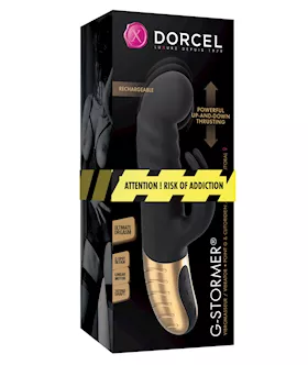 Dorcel GStormer Thrusting G Spot Rabbit  BlackGold