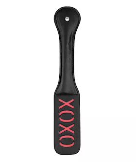 Shots Ouch XOXO Paddle  Black