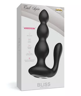 Bliss Tail Spin Anal Vibe  Black