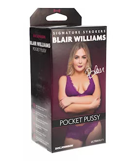 Signature Strokers ULTRASKYN Pocket Pussy  Blair Williams
