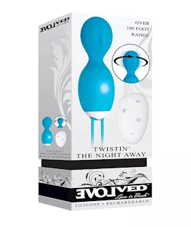 Evolved Twistin The Night Away Kegel Rechargeable  Blue