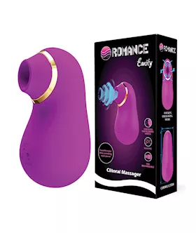 Pretty Love Romance Emily Sucking Clitoral Massager  Fuchsia