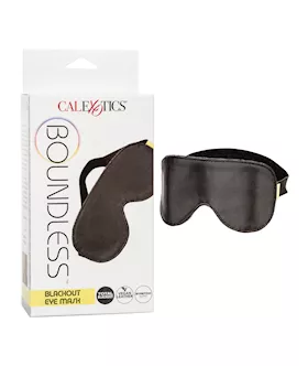 Boundless Blackout Eye Mask  Black