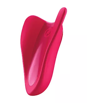 Satisfyer High Fly Finger Vibrator Red