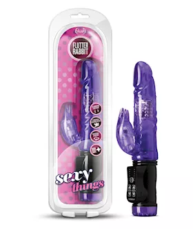 Blush Sexy Things Flutter Rabbit  Purple
