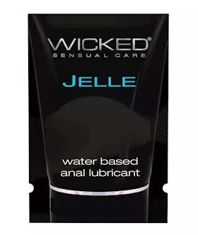 Wicked Sensual Care Jelle Water Based Anal Lubricant  1 oz Fragrance Free