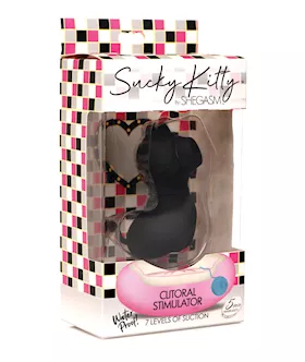 Inmi Shegasm Sucky Kitty Clitoral Stimulator  Black