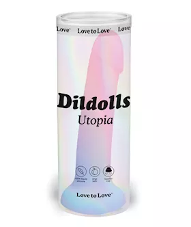 Love to Love Curved Suction Cup Dildolls Utopia  Asst Colors